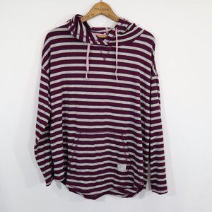 Orvis Perfect Tee Hoodie Striped Size L